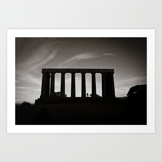 Edinburgh XXIII. Art Print