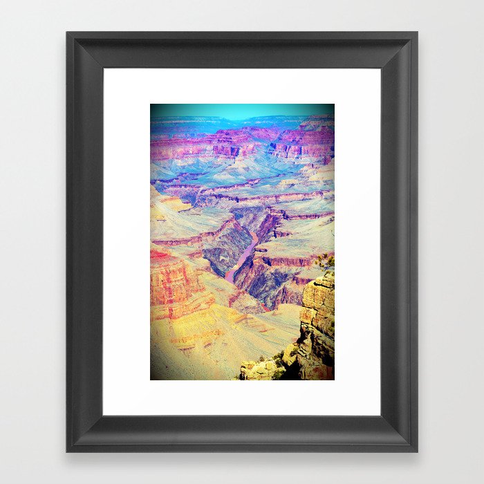 Colors of the Canyon Framed Art Print
