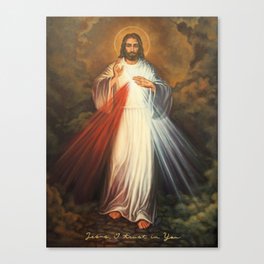 DIVINE MERCY Canvas Print