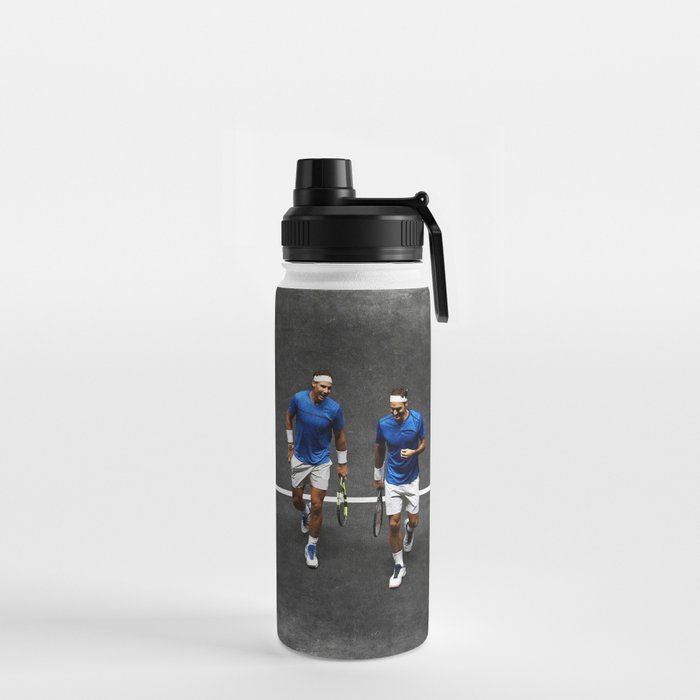 Nadal & Federer Water Bottle