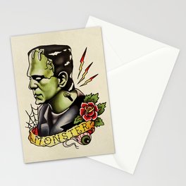 Frankenstein Monster Stationery Cards