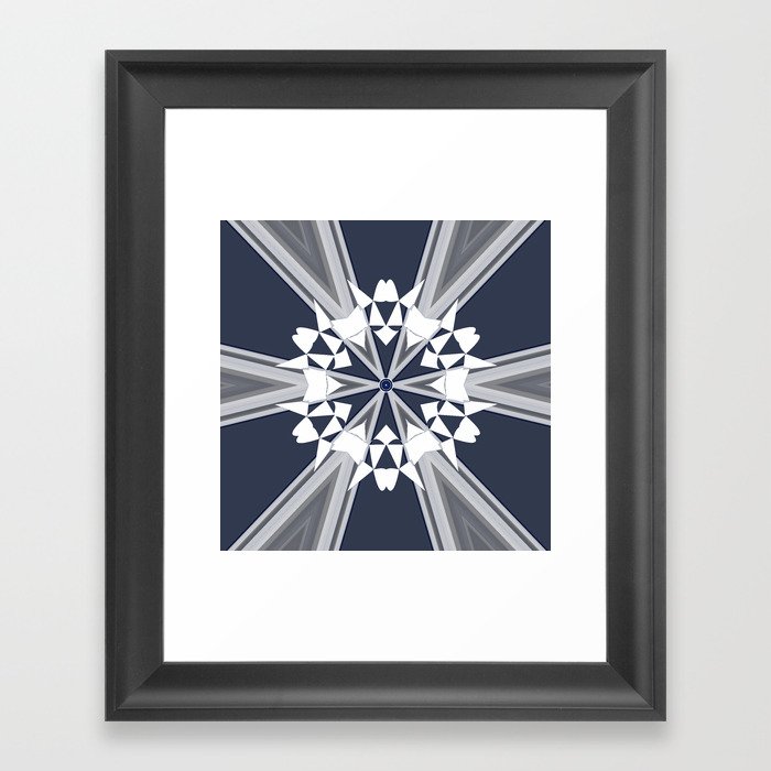 Download Nautical Mandala Design Framed Art Print by artaddiction45 ...