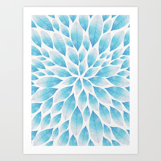 Petal Burst #9 Art Print