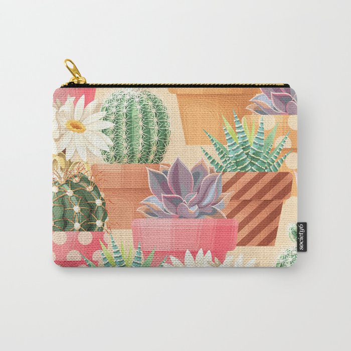 Cacti Carry-All Pouch