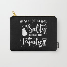 Salty Tequila Pun Carry-All Pouch