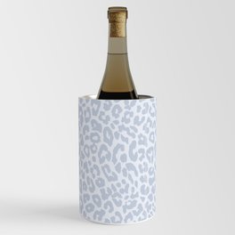Leopard Print Blue Wine Chiller