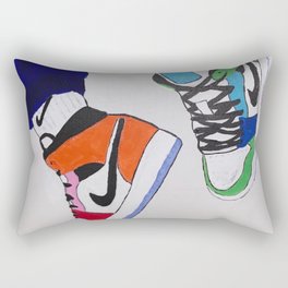 Sneaker Streetwear Rectangular Pillow