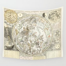 Star map of the Southern Starry Sky Wall Tapestry