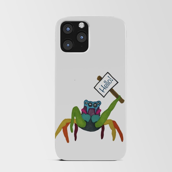 Hello Spider iPhone Card Case