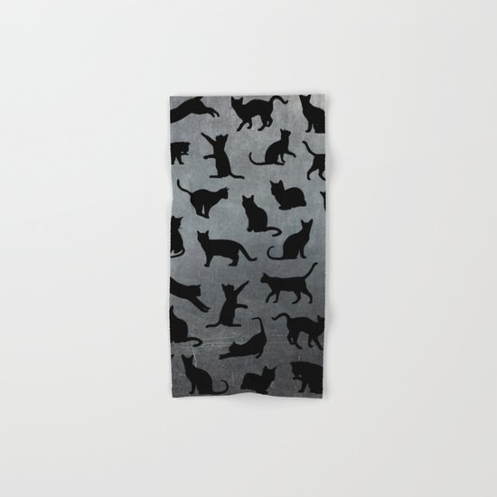 Cats pattern Hand & Bath Towel