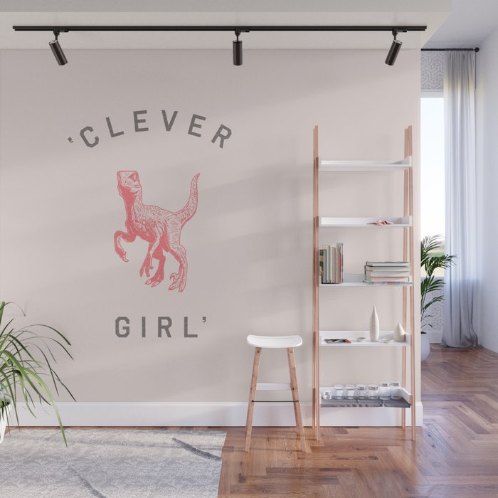 Clever Girl Wall Mural