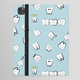 Teeth pattern iPad Folio Case