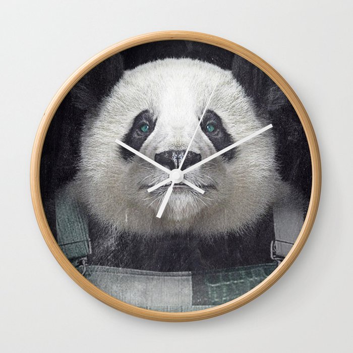 Billy Bob Panda Wall Clock
