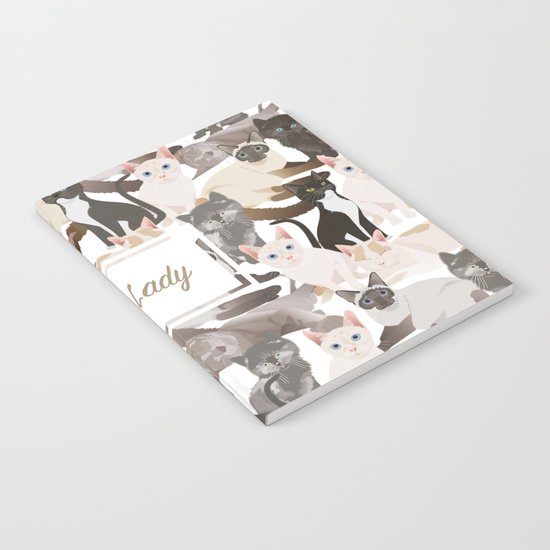 Cat lady Notebook