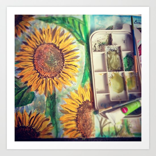 Paint a Brighter Day Art Print