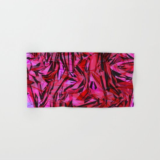 red flow Hand & Bath Towel