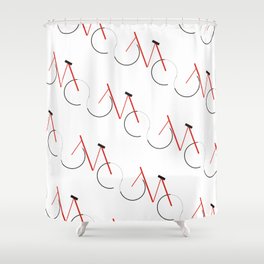 Bicycle Shower Curtain