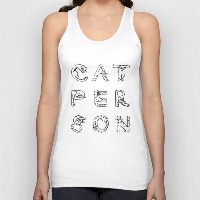 Cat Person Tank Top