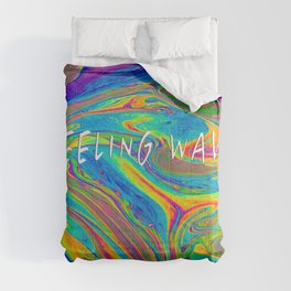 Feeling Wavy 2 - 2020 Oil Spill - Abstract Comforter