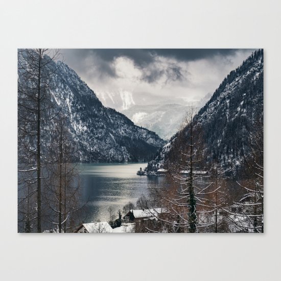 Winter Landscape #photography #sky Canvas Print