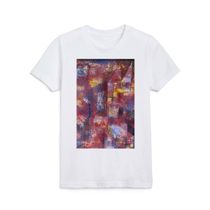 Paul Klee Landscape with Child Kids T Shirt