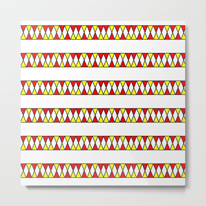 Funnies stripes I Metal Print