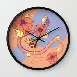 Honey Wall Clock