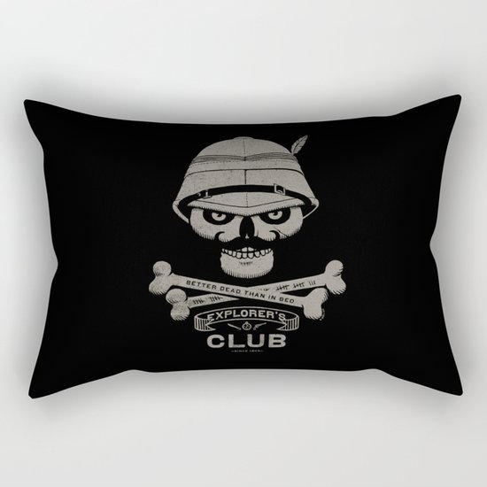 Explorer's Club Rectangular Pillow