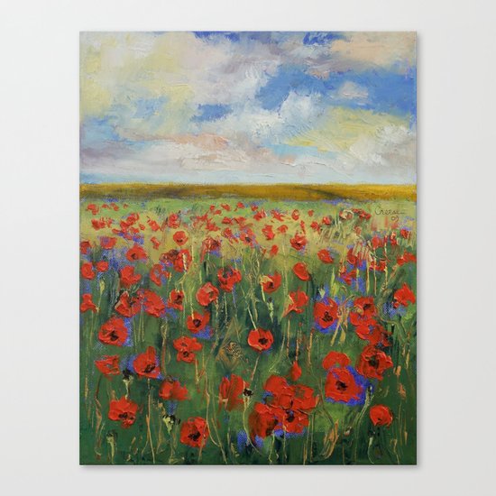 Poppies Canvas Print