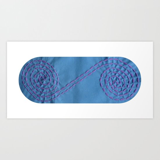 Internity or Circle of life Art Print
