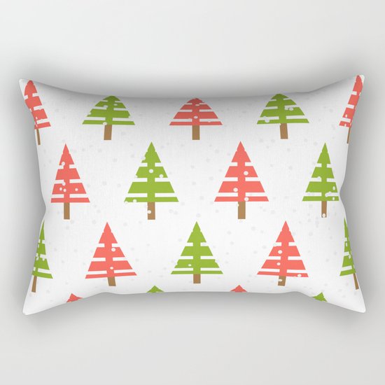 Christmas tree. Rectangular Pillow