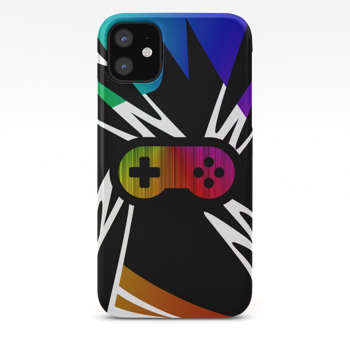Rainbow Gamer Controller Iphone Case By Umeimages Society6