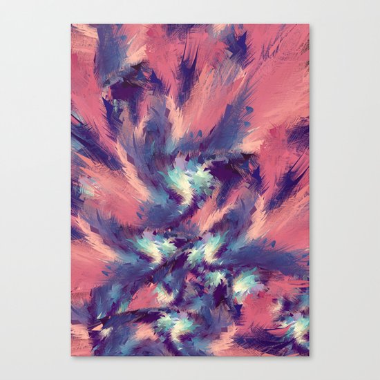 Colorful Energy Canvas Print