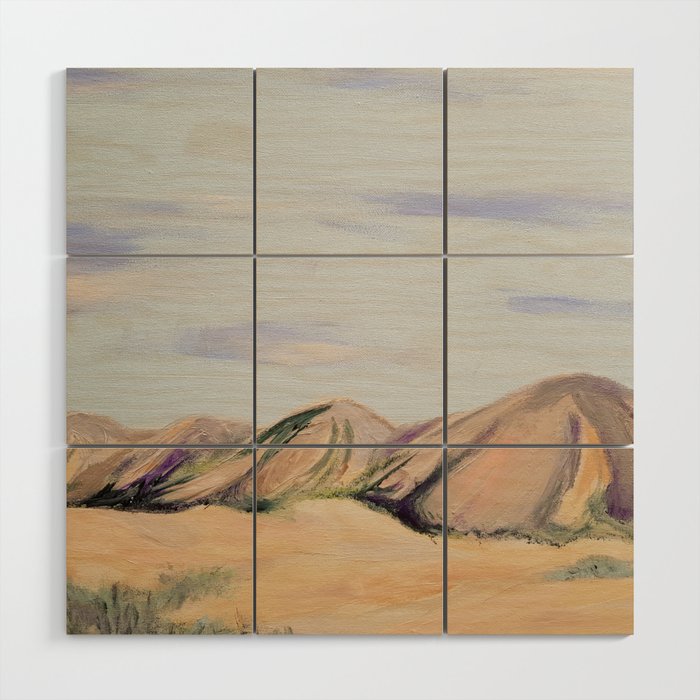 Southwestern Mountain Desert Landscape Wood Wall Art By Alannarae Society6