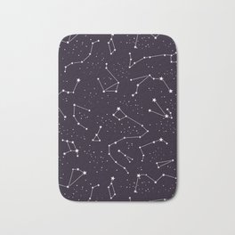constellations pattern Badematte