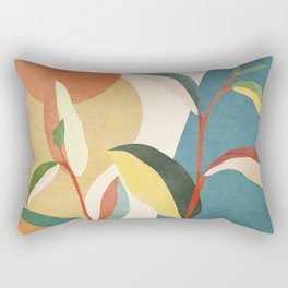 Colorful Branching Out 16 Rectangular Pillow