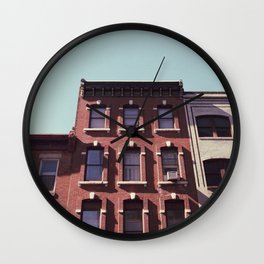 rooftops Wall Clock