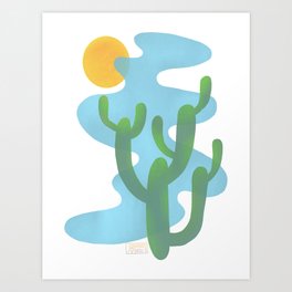 Desert no. 4 Art Print