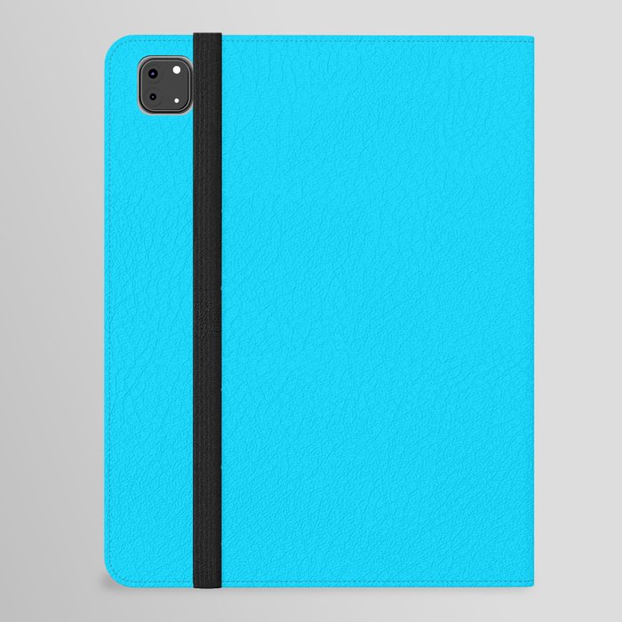 Vivid Sky Blue iPad Folio Case