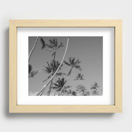 Palm Trees Recessed Framed Print