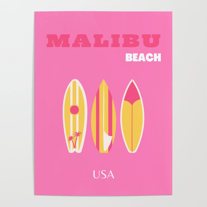 Aesthetic Malibu Summer Preppy Girl (Black)