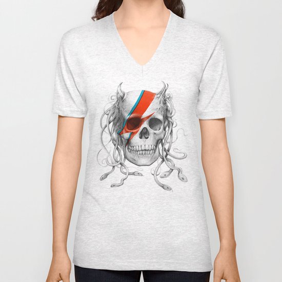 Skull Unisex V-Neck