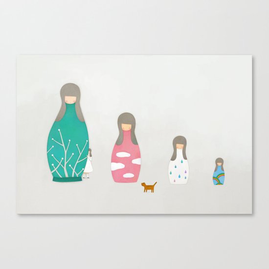 Matryoshka Canvas Print