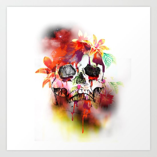 SKULL III Art Print