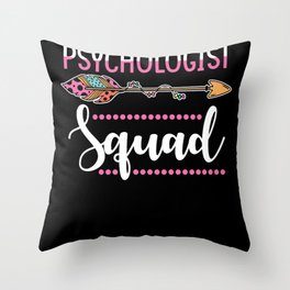 Psychologist Psychology Women Group Throw Pillow