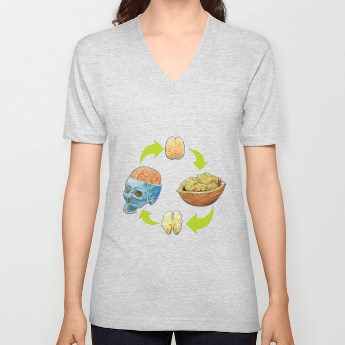 PATTERNS IN NATURE A V Neck T Shirt