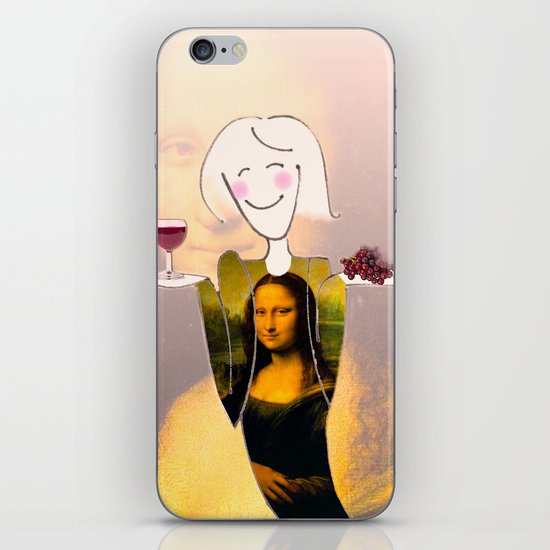 She Hearts Mona iPhone & iPod Skin