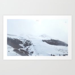 After the snow comes the sun Art Print