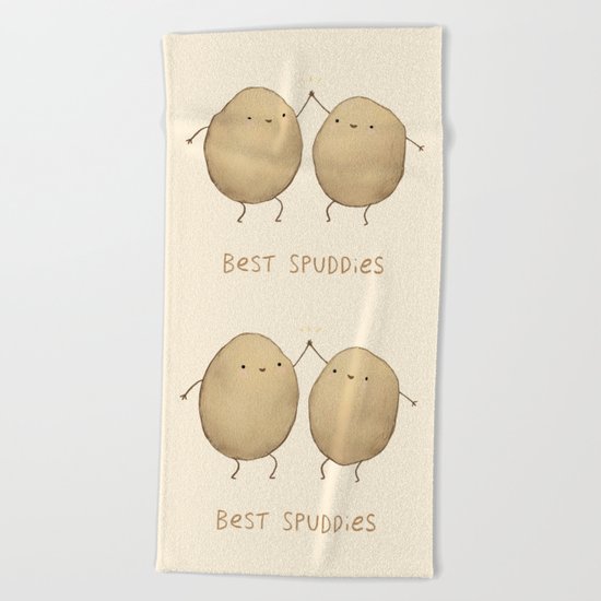 Best Spuddies Beach Towel