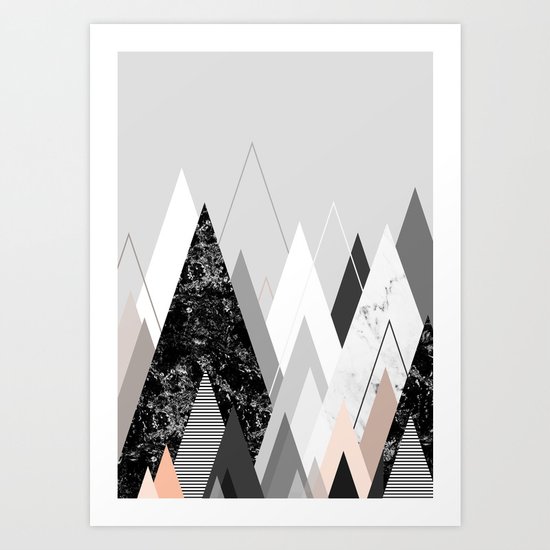 Graphic 124 Art Print